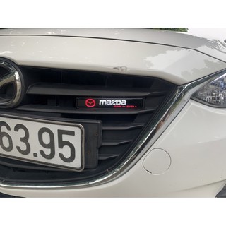 Đèn logo mazda gắn mặt calang