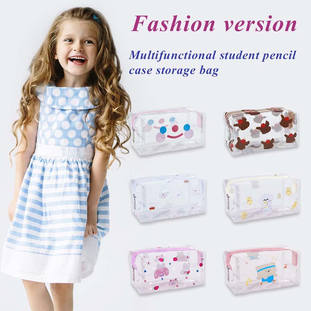 Túi Đựng Mỹ Phẩm Bằng Chất Liệu PVC Trong Suốt Tiện Dụng Khi Đi Du Lịch