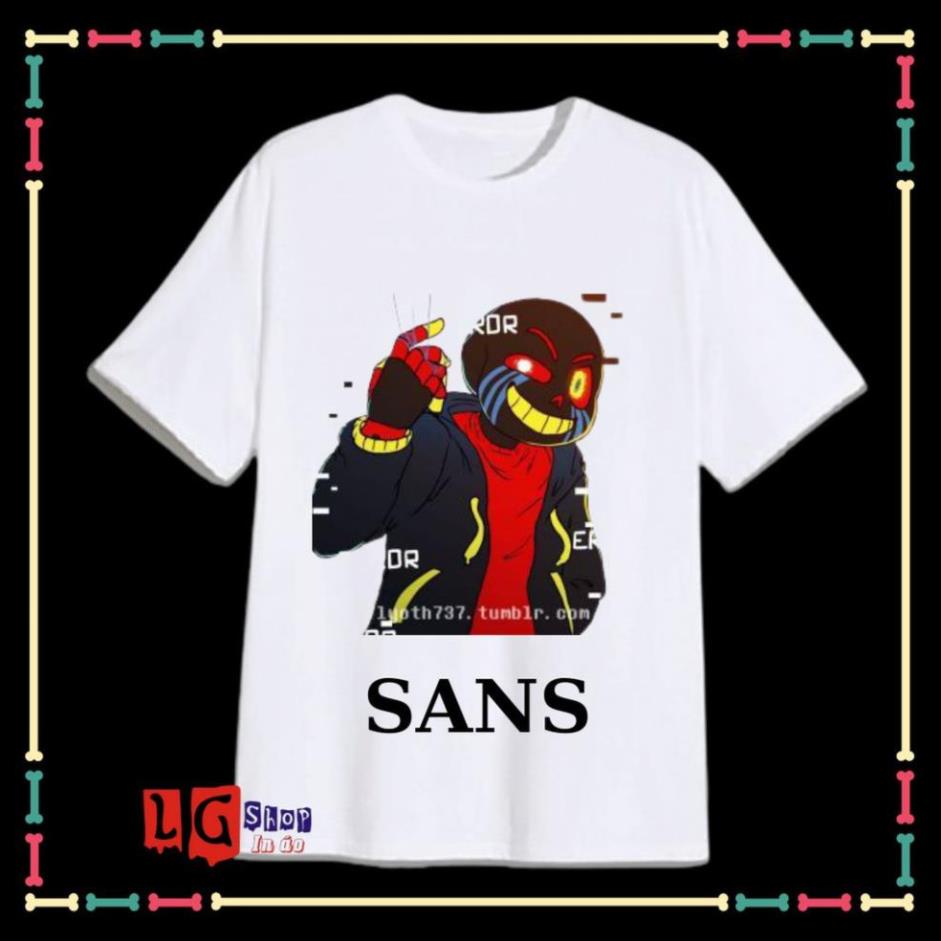 ÁO IN HÌNH SANS UNDERTABLE CHO BÉ TRAI ( BIỆT ĐỘI GANGSTER)
