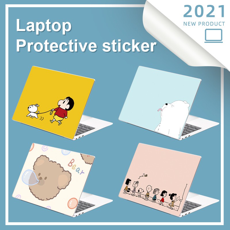 Miếng Dán Trang Trí Laptop Họa Tiết Hoạt Hình Đáng Yêu Chống Trầy Cho Matebook 13 14 X Pro 2021 D14 D15 2020 Magicbook 16.1