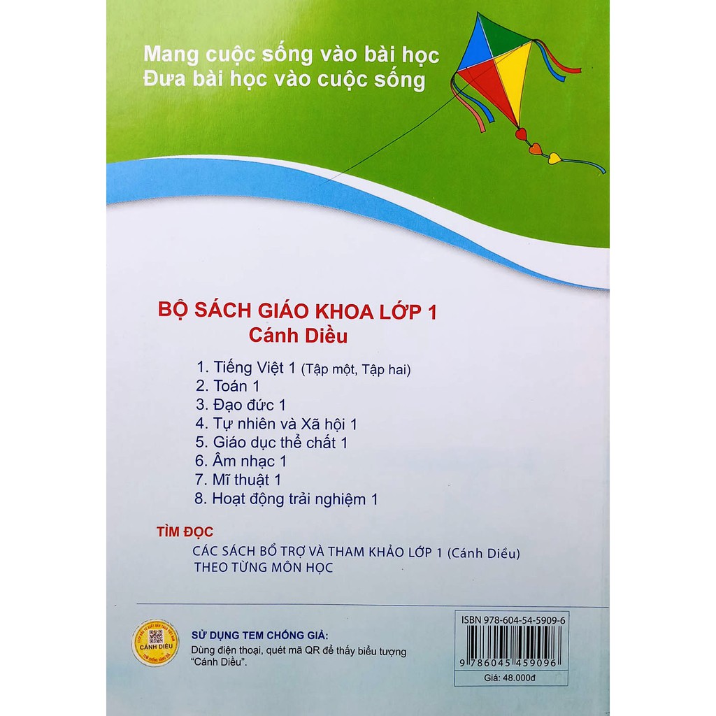 Sách giáo viên - Toán 1 (thuộc bộ sách Cánh Diều)