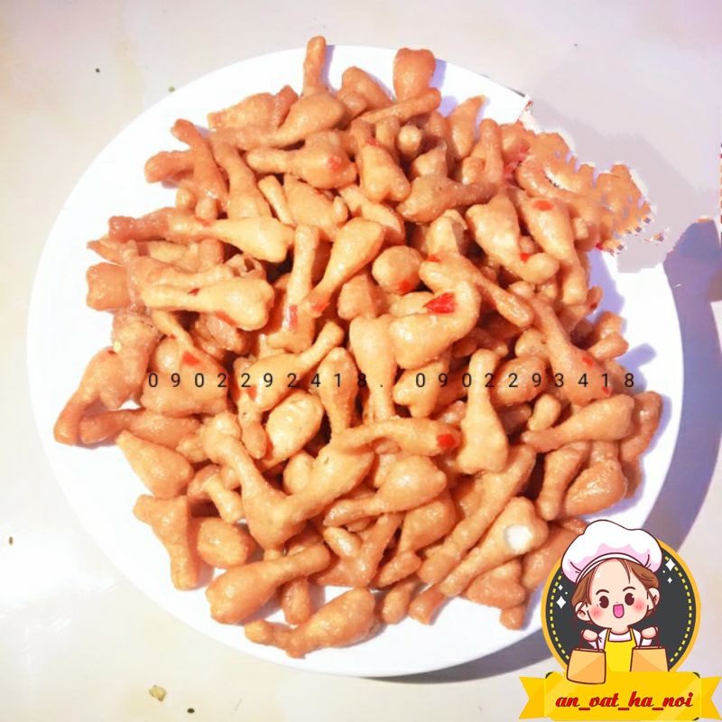 [500g] Quẩy Cay Đùi Gà phô mai chuẩn vị cay-Thế Giới Đồ Ăn Vặt- an_vat_ha_noi