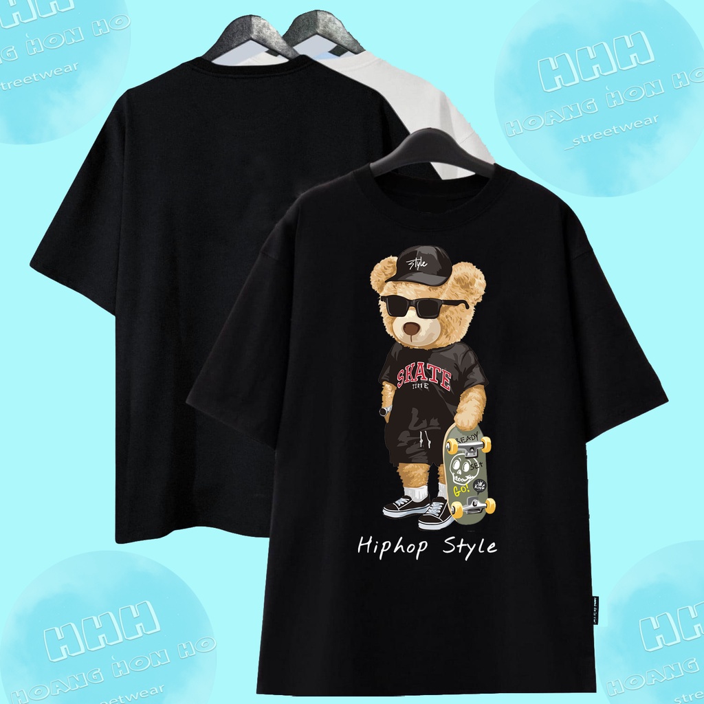 [Best Quality] Áo thun BEAR GANGSTAS -Cotton 2c 100% - Streetwears SG