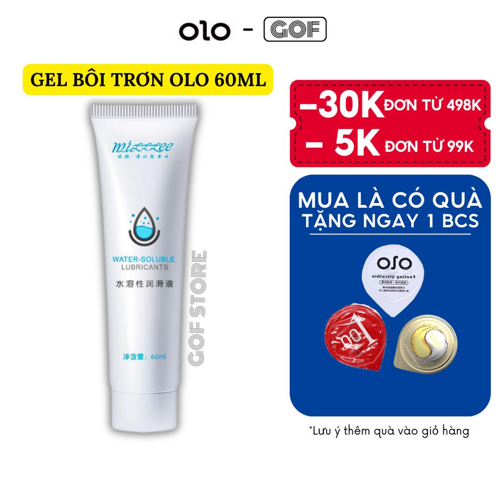 Gel bôi trơn gốc nước Milllee Tuýp 60ml Gel bôi trơn cấp ẩm cho nam nữ  chính hãng - GoF Store