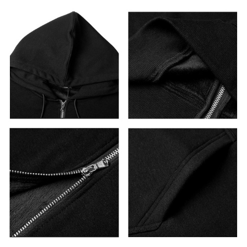 Áo hoodie zip unisex, áo nỉ có mũ khóa kéo unisex form rộng chính hãng Nelly Heybig 6 màu trơn basic siêu hot 2021
