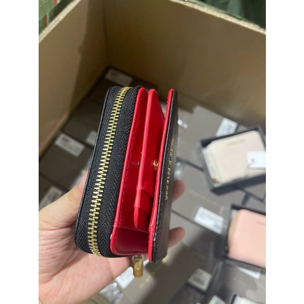 Ví nữ chữ CNKis dầy dặn da rắn chữ nổi cầm tay nhiều ngăn đựng thẻ-DẦY