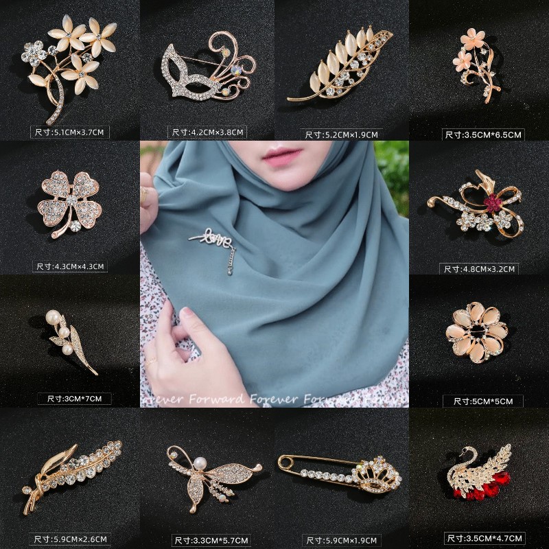 Ghim Cài Áo Thiết Kế Đơn Giản Tinh Tế Thời Trang Cho Nữ