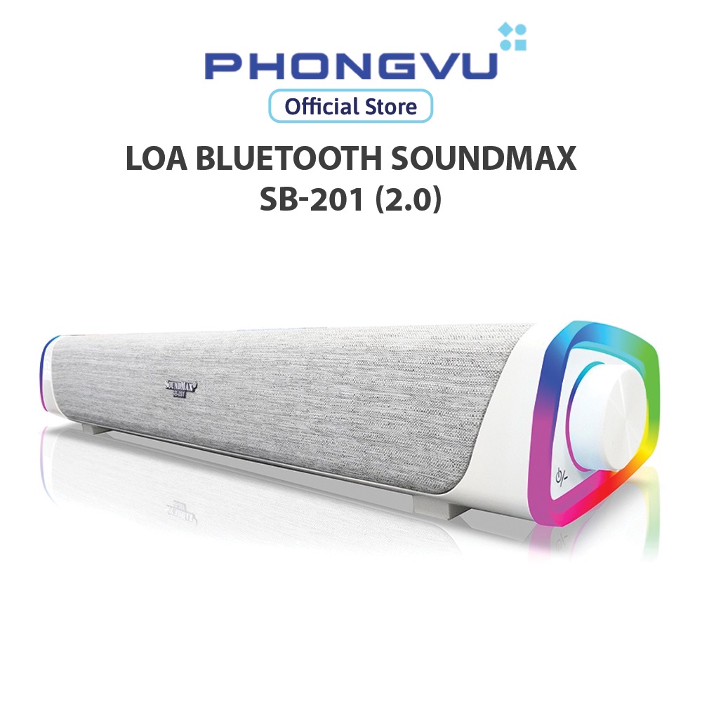 Mã 88ELSALE giảm 7% đơn 300K Loa Bluetooth SoundMax SB-201 2.0 - Bảo hành thumbnail