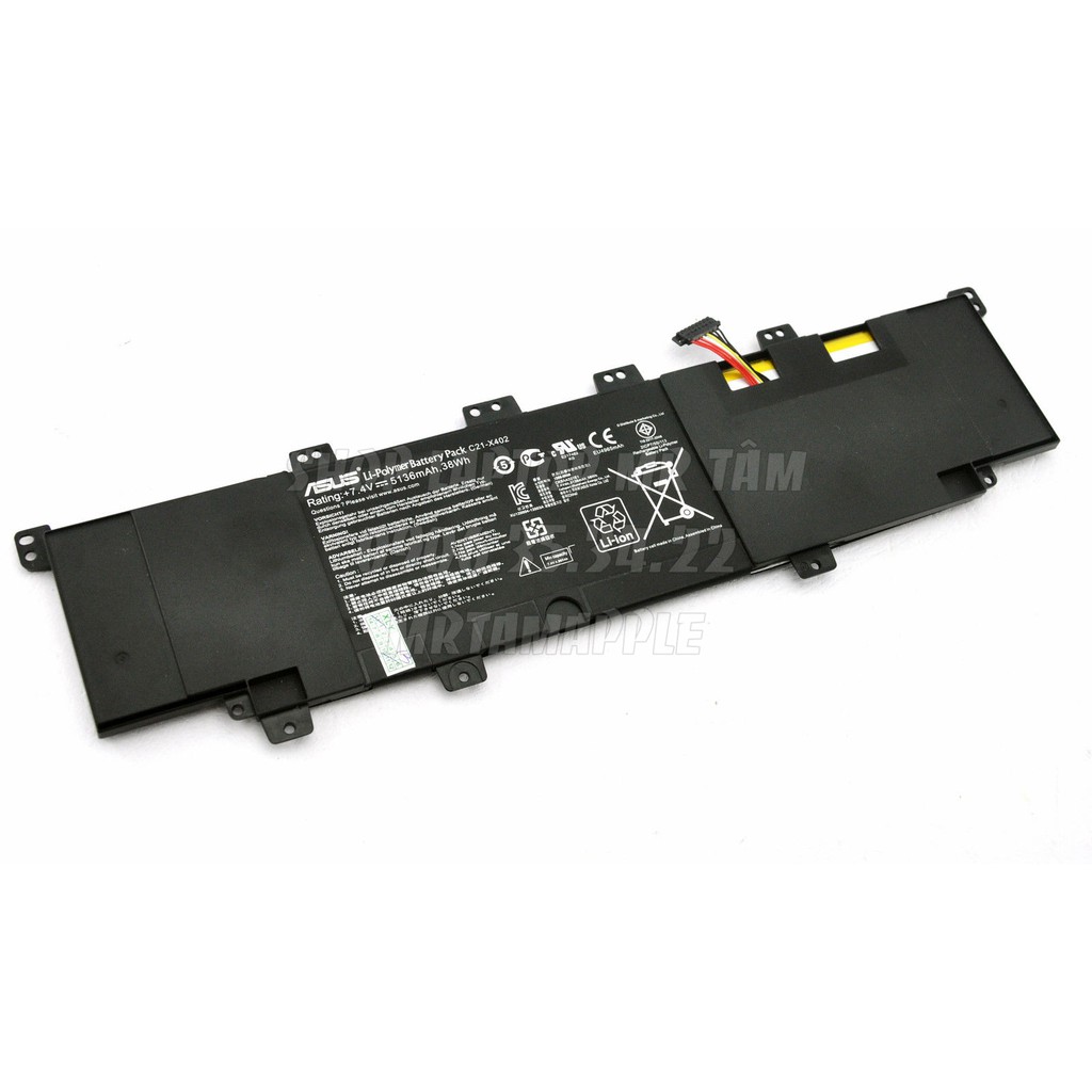 (BATTERY) PIN LAPTOP ASUS X402 (C31-X402) - VivoBook S300 S300C S300CA S300E S400 S400C S400CA X402 X402C X402C