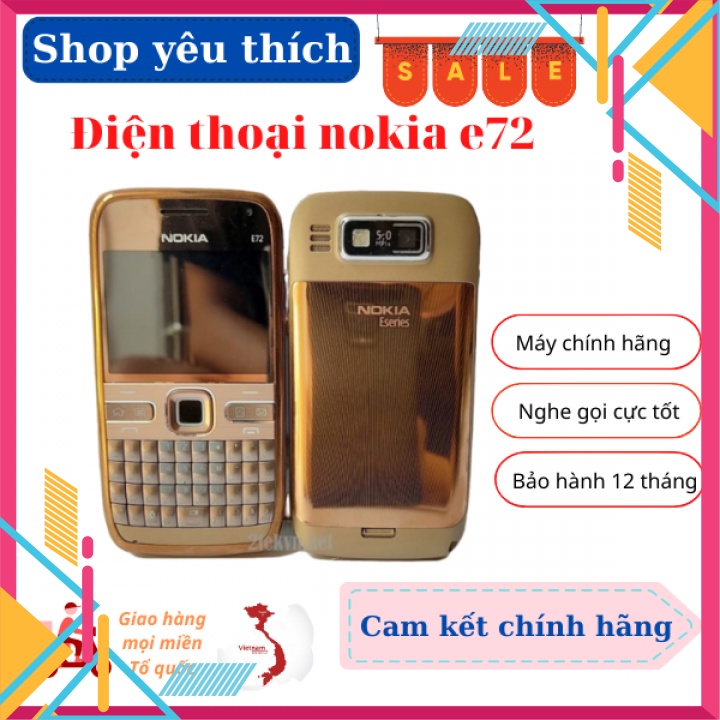 Điện thoại nokia e72 bàn phím qwerty main zin chính hãng-Bảo hành uy tín 12 tháng
