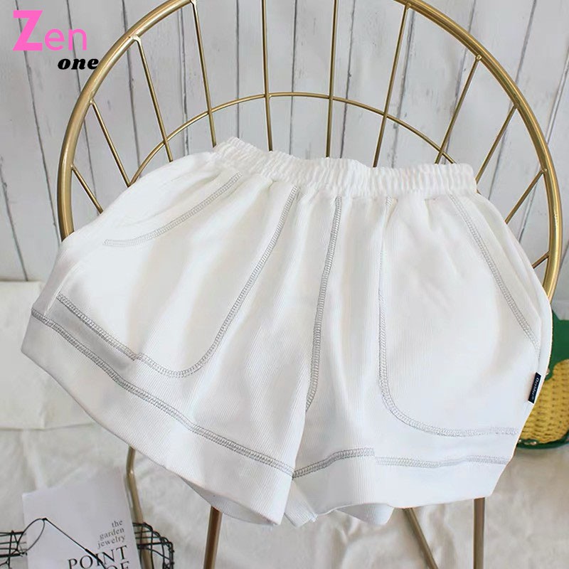 Quần đùi nữ viền chỉ nổi may ngược sporty thể thao 3 màu dễ phối đồ,Quần short nữ Quần đùi nữ chỉ nổi cá tính năng động | BigBuy360 - bigbuy360.vn