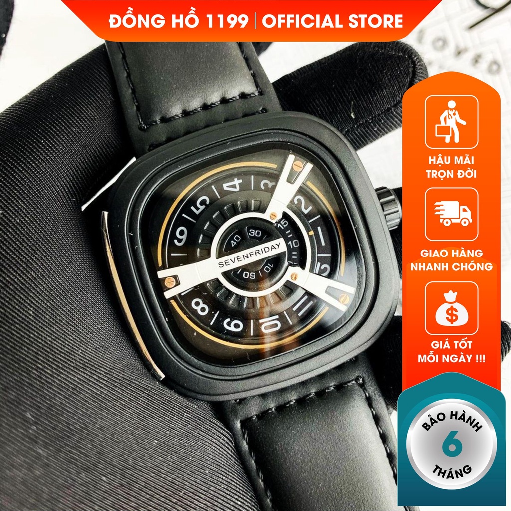 [QUÀ TẶNG]  Đồng Hồ Nam - Đồng Hồ Dây Da Chống Nước Chống Xước Máy Chuẩn Chất Liệu Thép Đặc 9214SD - 1199 Watches | BigBuy360 - bigbuy360.vn