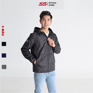 Áo Khoác Nam Chất Gió 5S (5 màu), 2 Lớp, Có Mũ, Dáng Trẻ Trung, Chống Thấm Nước, Chống Gió (AKG21009)