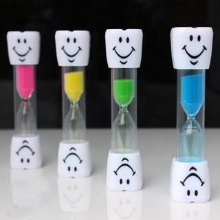 ★Hu Smile Face 2 Mins Hourglass Kids Tooth Brushing Timer Sand Clock Home Decor Gift