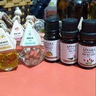 [H28] Combo 5 lọ tinh dầu treo hoặc xông 10ml Ấn Độ (21 vị tự chọn) có nhiều màu như đen, trắng, xanh lá, xanh dương