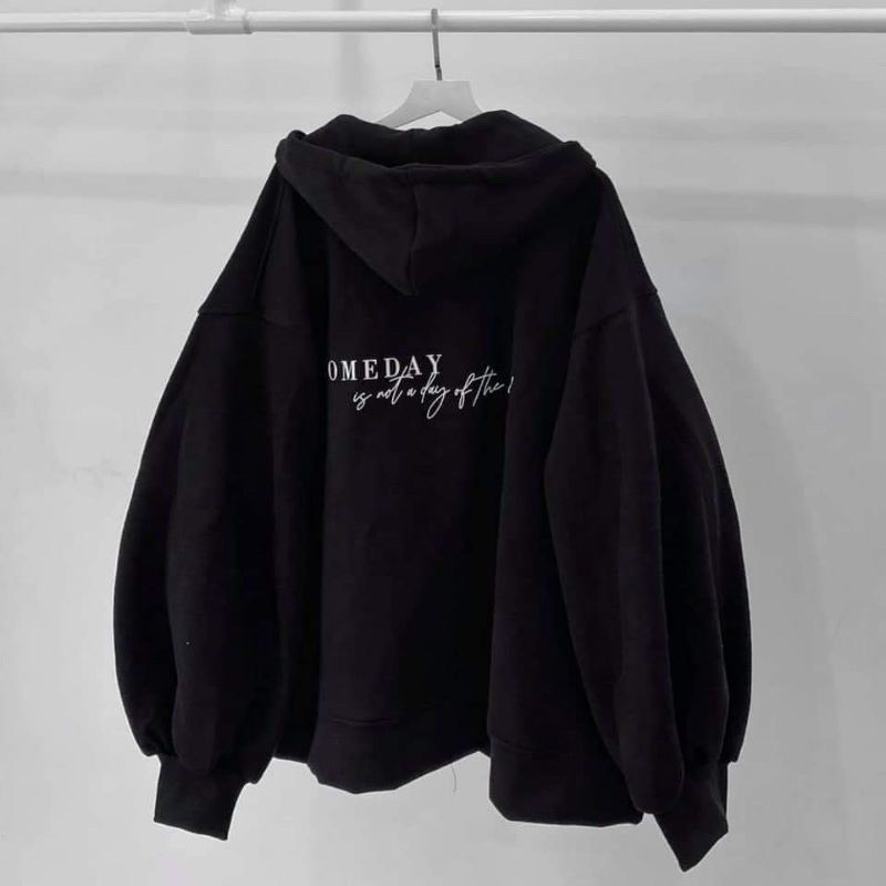 Áo Khoác Nỉ Hoodie Sunday Có Khóa Kéo Cá Tính Dành Cho Nữ | BigBuy360 - bigbuy360.vn