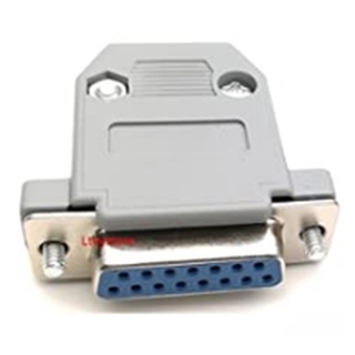 Đầu db15 loại cái có vỏ 2 hàng chân