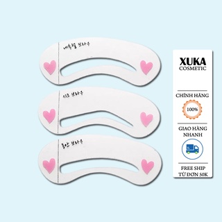 Khuôn kẻ Lông mày Mini Brow Class 3 Khuôn chuẩn đẹp Khuôn kẻ chân mày Xuka mã MBC3