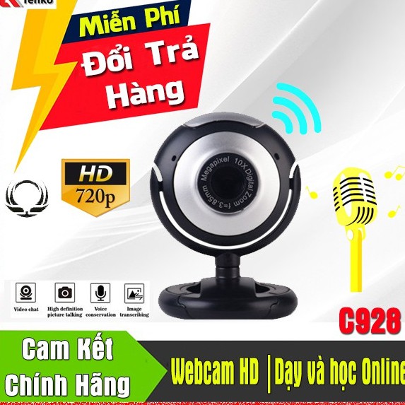 🌟CHÍNH HÃNG 🌟 Webcam HD Dạy và Học Online Có Mic | Omega C928