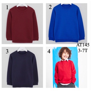 3-7 tuổi: Áo nỉ bông Matalan bé trai