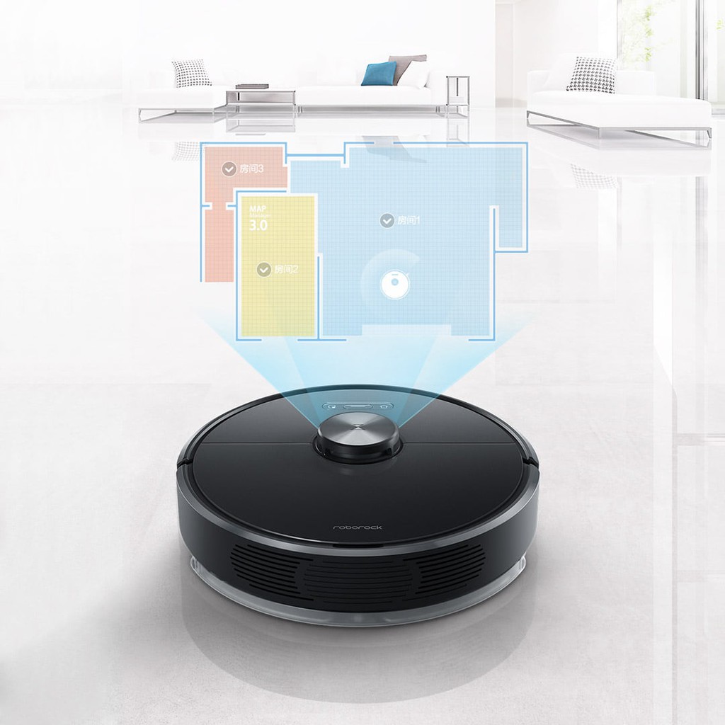 Robot hút bụi lau nhà Xiaomi Roborock S6 Pure Bản Quốc Tế