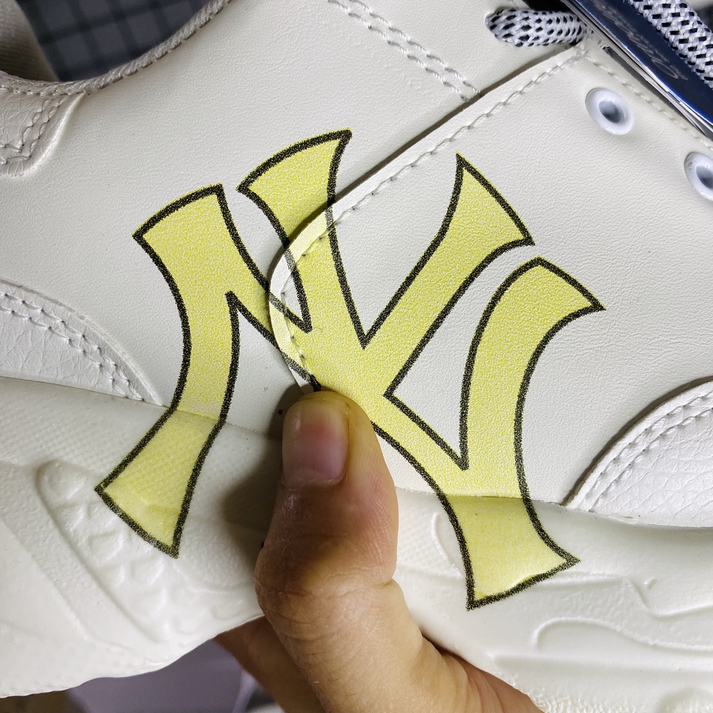 Giày 𝐌𝐋𝐁 NY nam nữ độn đế 5cm chữ Vàng - Alitastore