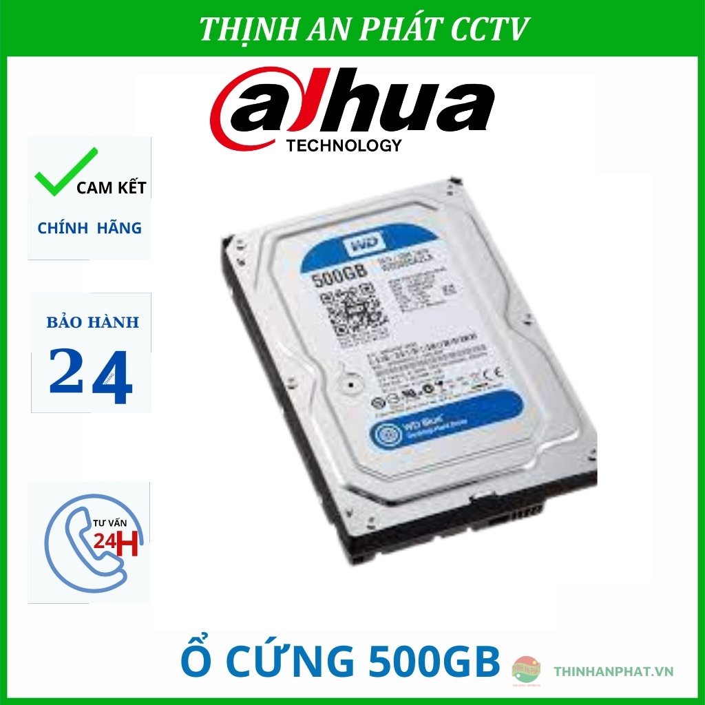 Trọn Bộ Camera Quan Sát Có Màu Ban Đêm Dahua 1/2/3/4 Camera Full HD 1080P-Đầy Đủ Phụ Kiện - BH 24 THÁNG