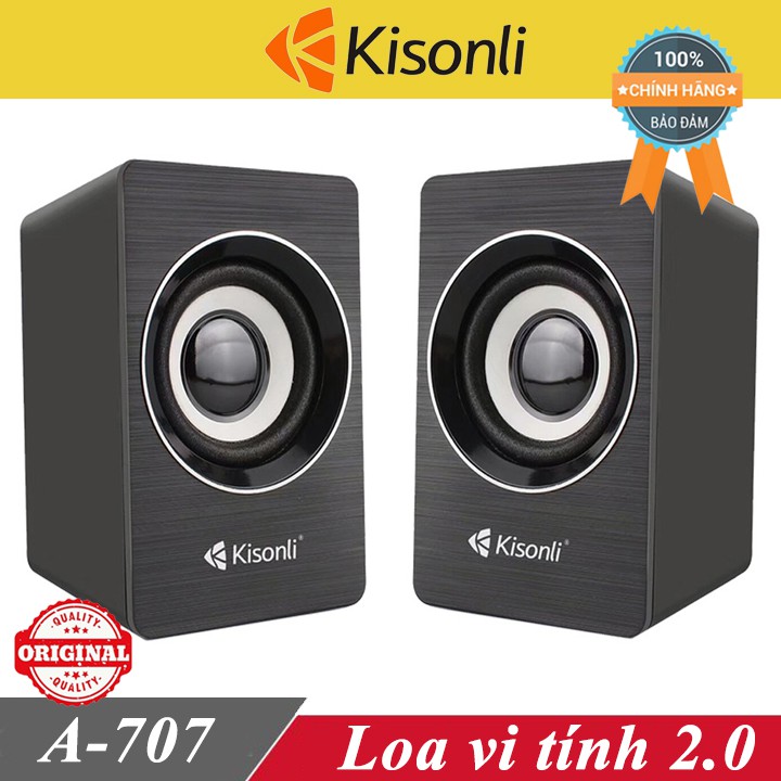 Loa vi tính Kisonli A707 chính hang ♥️Freeship♥️ Loa máy tính Kisonli A707