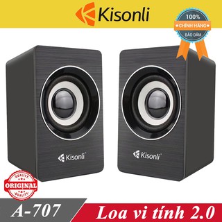 Loa vi tính Kisonli A707 chính hãng ♥️Freeship♥️ Loa máy tính Kisonli cho laptop máy bàn