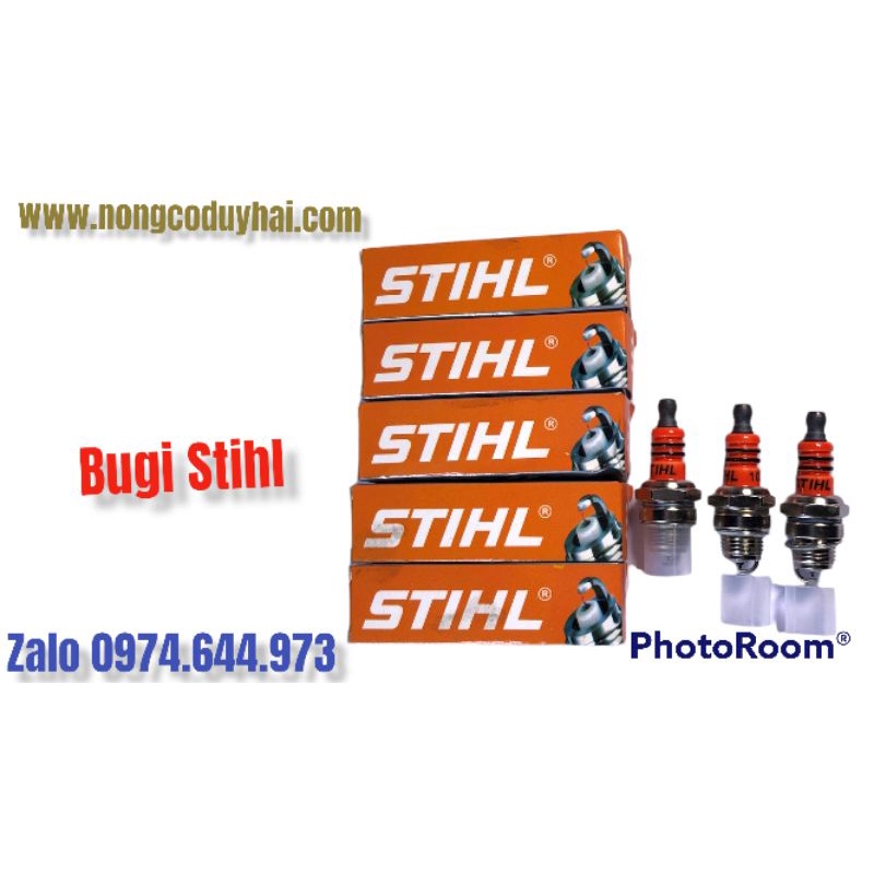 Bugi máy cắt cỏ máy cưa xích  - bugi 2 thì