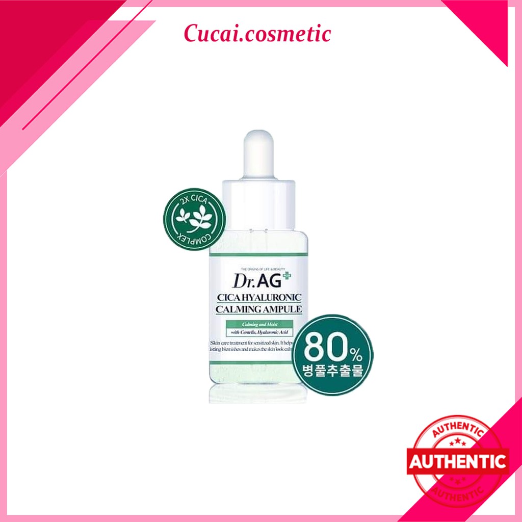 Tinh chất DR.AG+ Cica hyaluronic calming Ampule