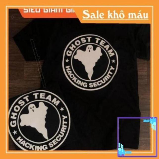 NEW 2021 -  [SALE] HOT-  [HOT] 💥SALE💥( ẢNH THẬT ) Áo thun HACKING GHOST TEAM - áo Hacker đẹp giá rẻ