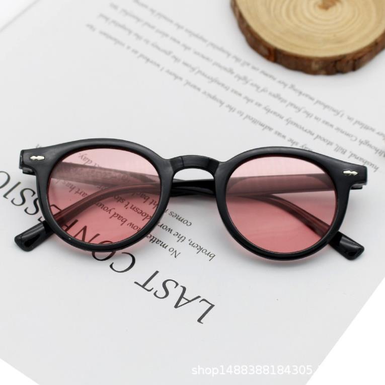Kính Râm Thời Trang Nam Nữ Gọng Tròn Hàn Quốc D69