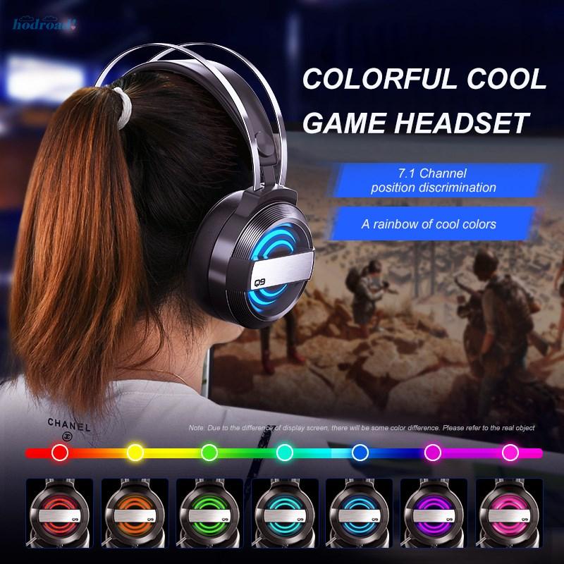 Tai Nghe Chơi Game Có Mic Và Đèn Led Q9 Usb 7.1 | BigBuy360 - bigbuy360.vn