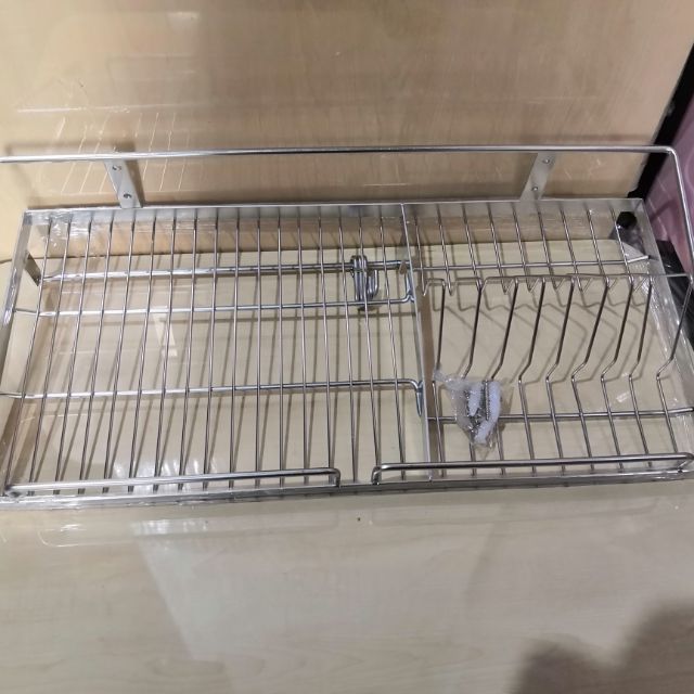 Kệ treo inox 304 (1 tầng)(inox dẹp)