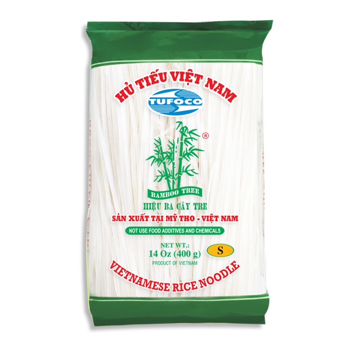 (Sỉ từ 10 gói) HỦ TIẾU 400g (ĐẶC SẢN MỸ THO), loại A ( chất lượng xuất khẩu)