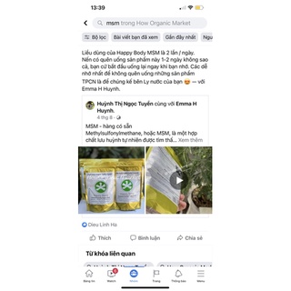 bột lưu huỳnh MSM - Happy