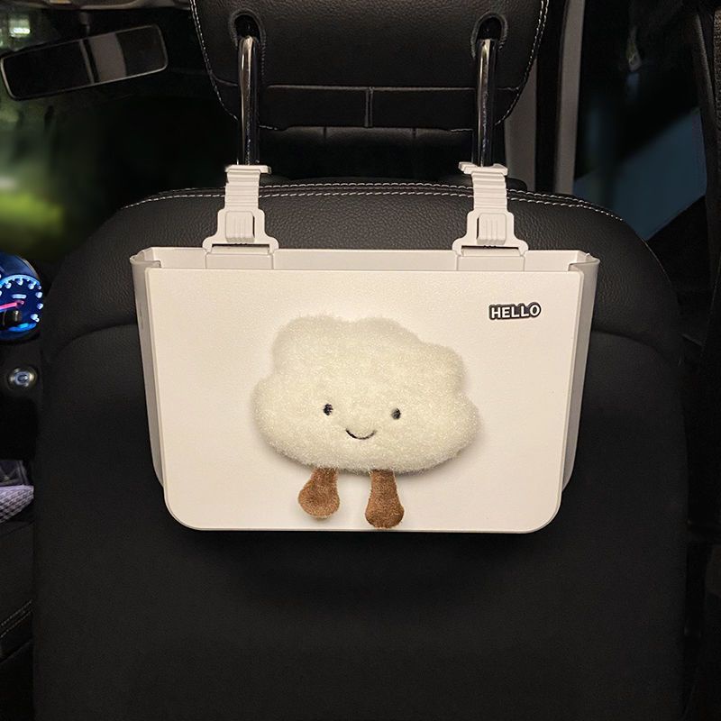 Thùng Rác Treo Ghế Sau Xe Hơi Gấp Gọn Sáng Tạo Dễ Thương Cao Cấp Dành Cho Bạn Nữ