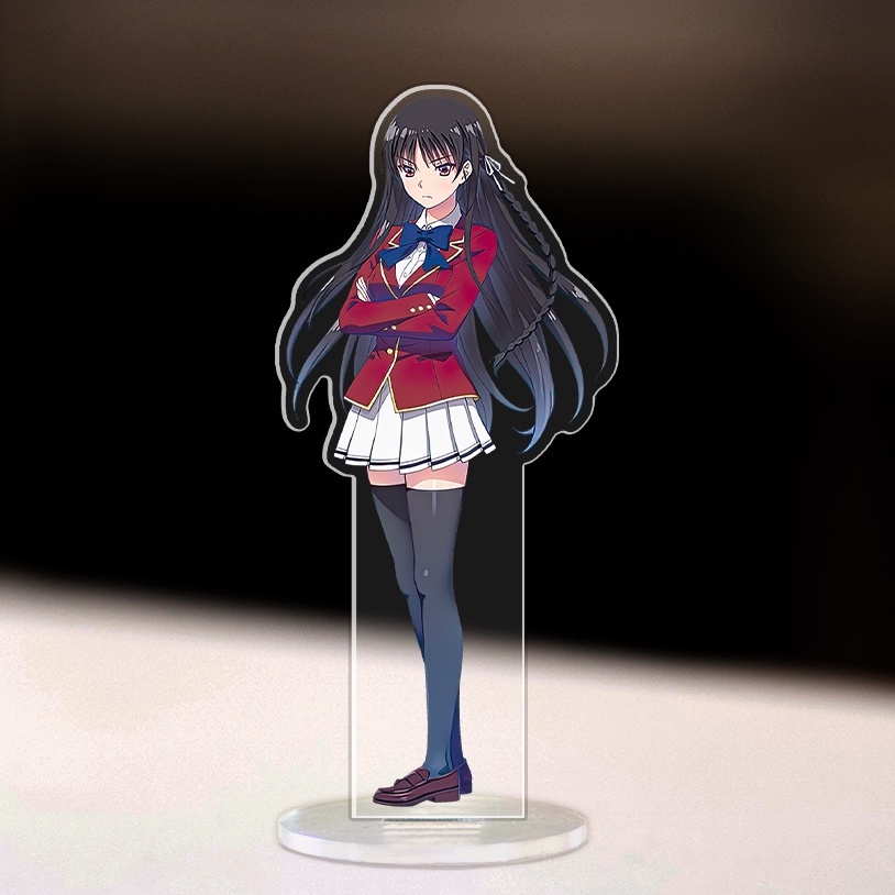 Standee mô hình đứng anime Lớp học đề cao thực lực Classroom of the Elite các nhân vật trang trí góc học tập giá sách