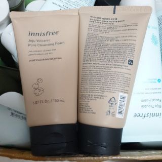 Sữa rửa mặt Innisfree tro núi lửa mẫu mới 2019