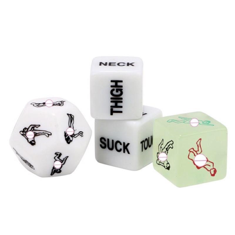 Bộ xúc xắc xí ngậu các tư thế tình yêu 6 mặt & 12 mặt