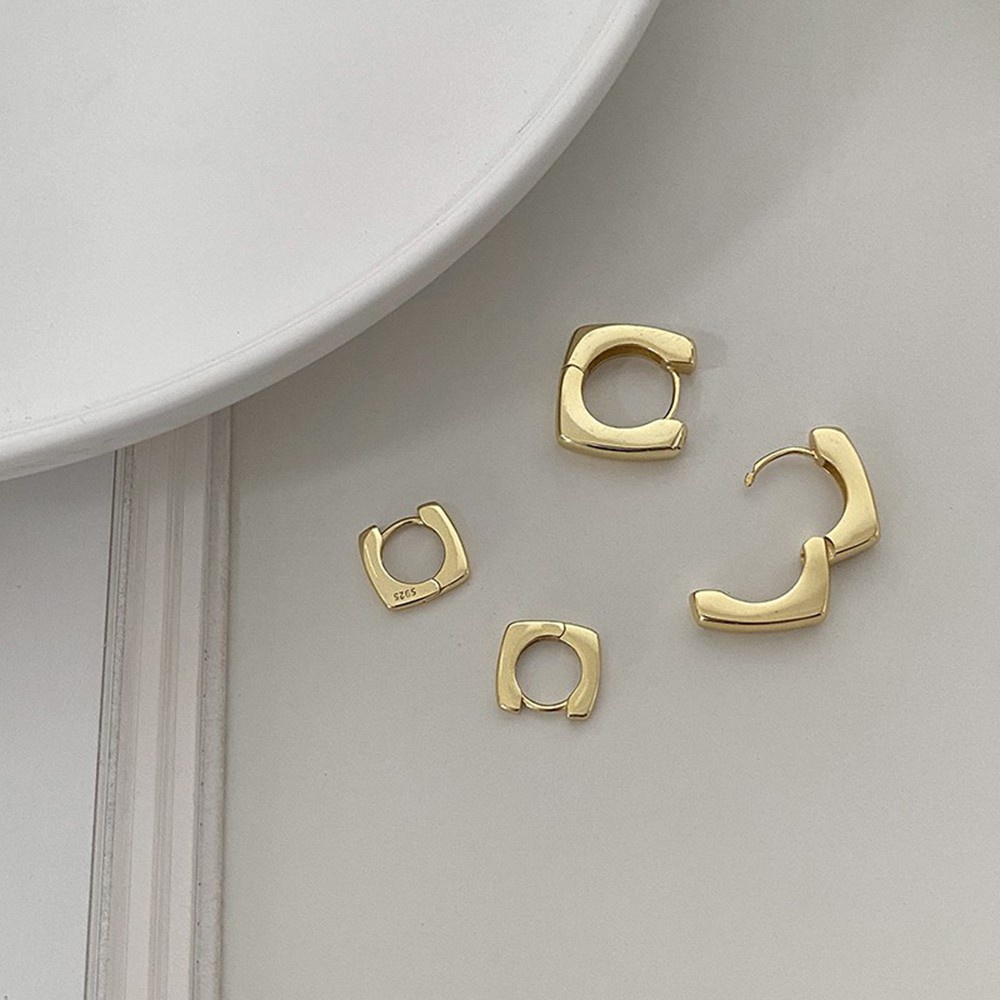 Khuyên Tai Hình Vuông Nhiều Màu Thời Trang Cho Nữ