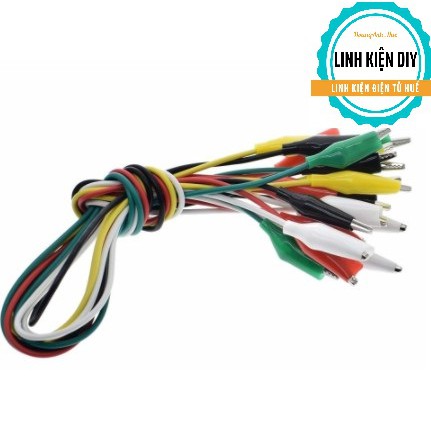 Dây Kẹp Cá Sấu 28mm dài 50cm Thử Điện