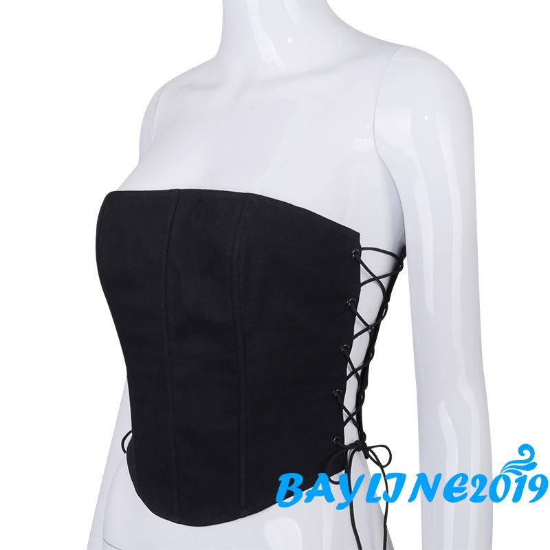 Áo Lửng Hai Dây Thời Trang Quyến Rũ Dành Cho Nữ