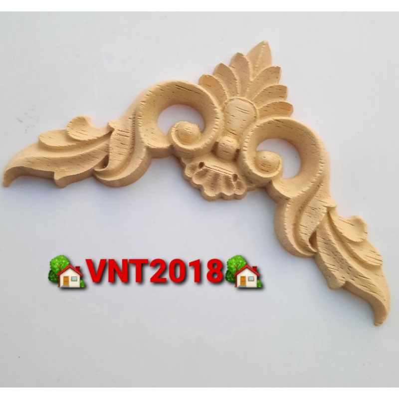 Viền gỗ khắc họa tiết hoa văn mẫu CTS01