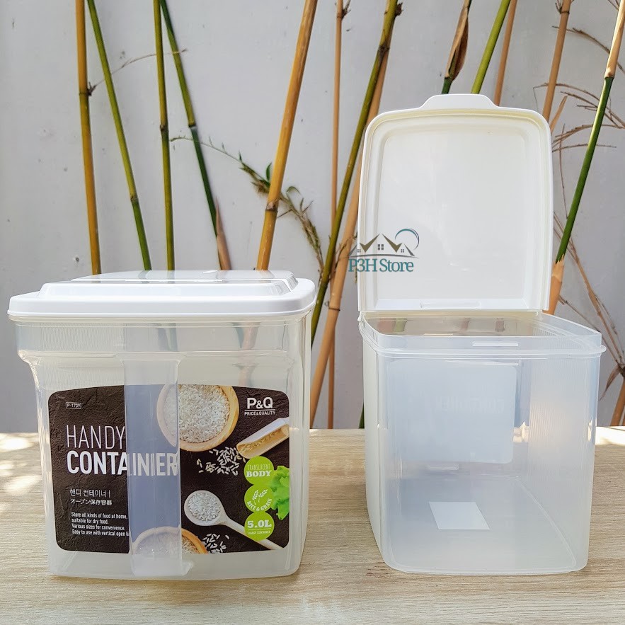 Hộp nhựa có tay cầm Lock&amp;Lock Handy Container dùng bảo quản thực phẩm