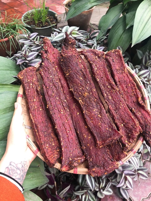 ĐẶC SẢN TÂY BẮC: THỊT LỢN GÁC BẾP 500G ( tặng kèm chẩm chéo) | BigBuy360 - bigbuy360.vn