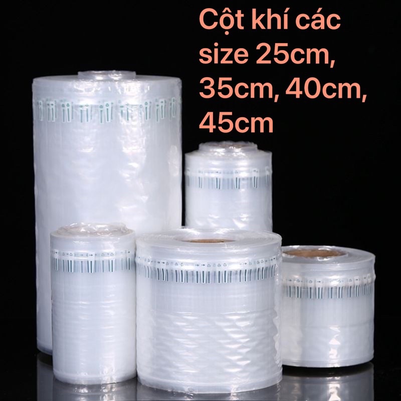 1m cột khí chống xốc 40cm, xốp khí bọc hàng dễ vỡ siêu rẻ