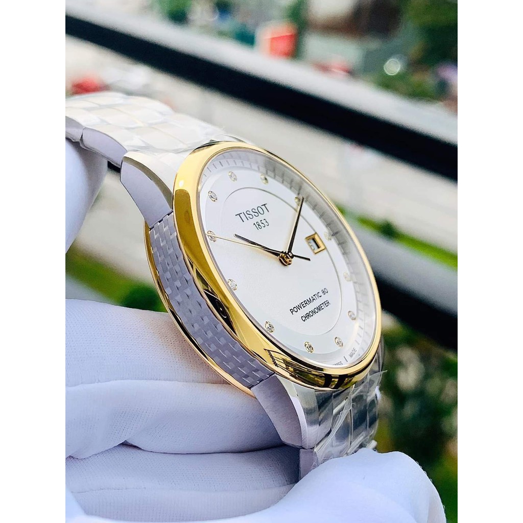 Đồng hồ nam chính hãng Tissot T086.408.22.036.0.00 - Máy cơ tự động - Kính Sapphire- dây thép không rỉ