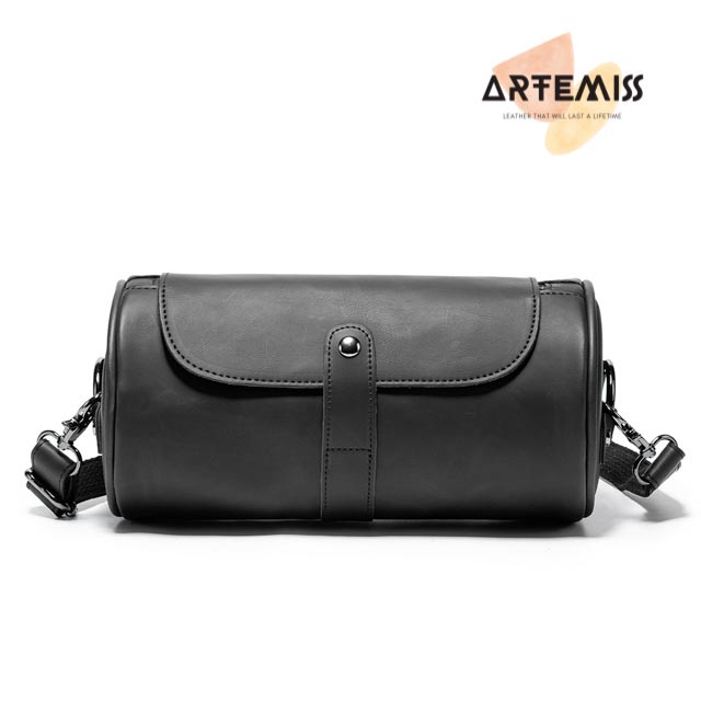 Túi bao tử nam ⚡FREESHIP⚡da hình trống hiện đại độc lạ, ngầu Lịch lãm, phong cách, bền đẹp BH 12t Tặng Vớ nam Z7B8 | BigBuy360 - bigbuy360.vn